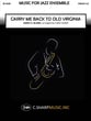Carry Me Back to Old Virginia Jazz Ensemble sheet music cover